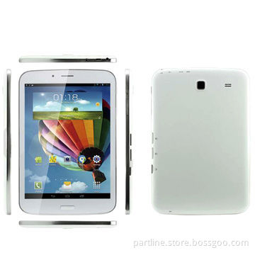 7.85-inch SIM Card Slot 3G Tablet PC, MT8312 Dual Core Cortex A9 1.3GHz CPU/Dual Camera/BT 4.0